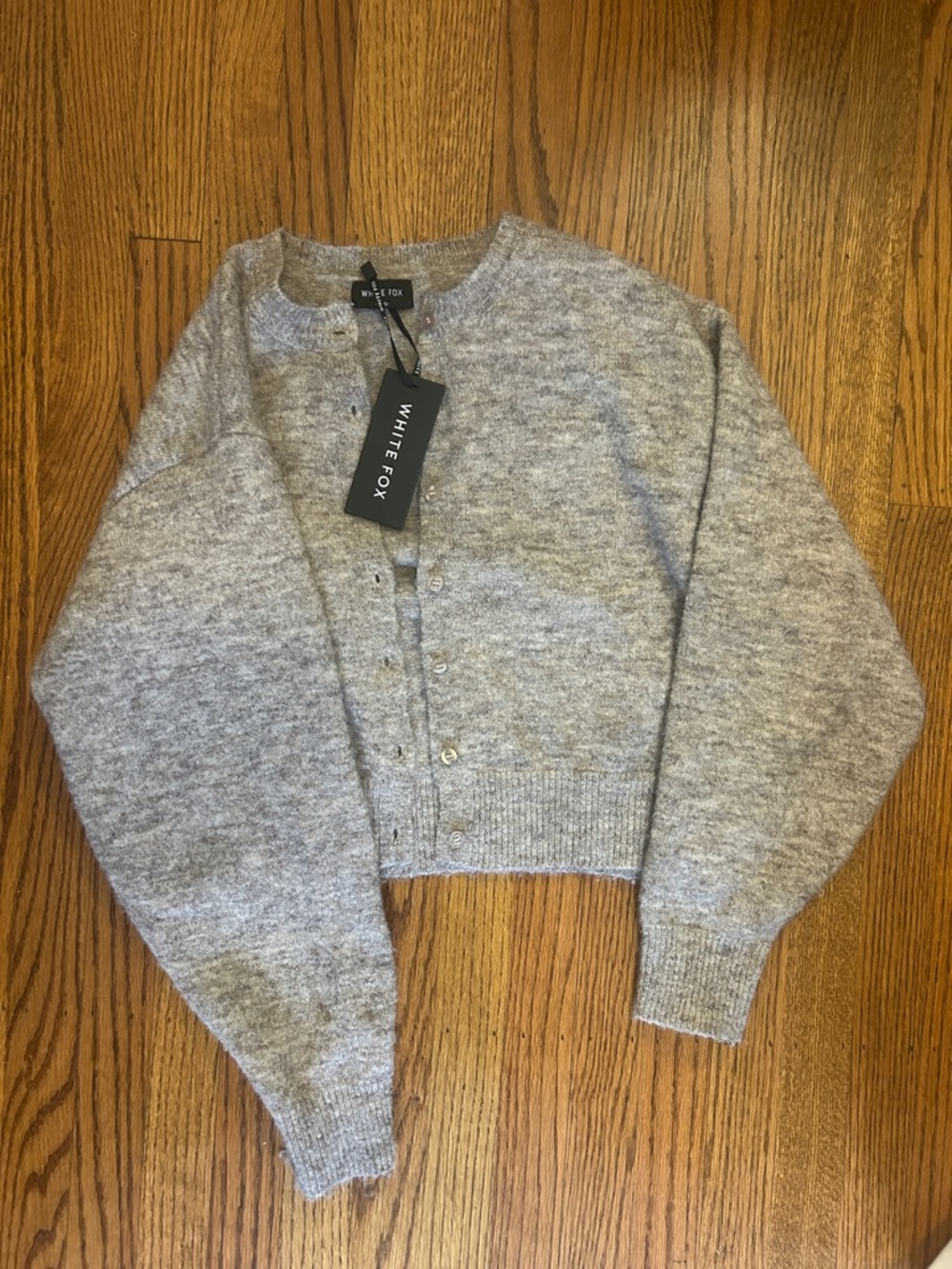 Whitefox Gray/Cream Cardigan